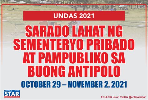 Lahat ng sementeryo sarado sa Undas .